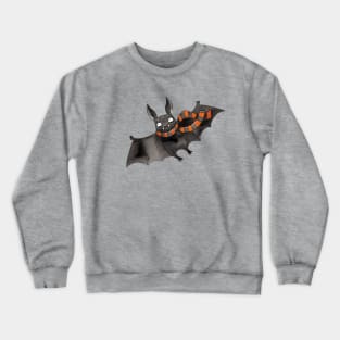 Cute watercolor bat Crewneck Sweatshirt